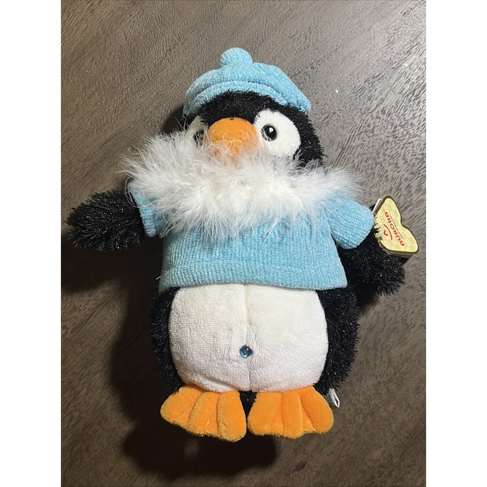 Aurora World Blue Sugar Pop and Pasha Assortment Plush Penguin Toy, 9"